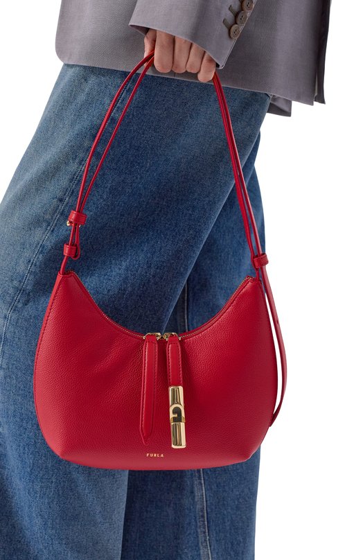 Сумка Furla Goccia small Furla WB01500/BX3353 Красный  WB01500/BX3353 Фото 2