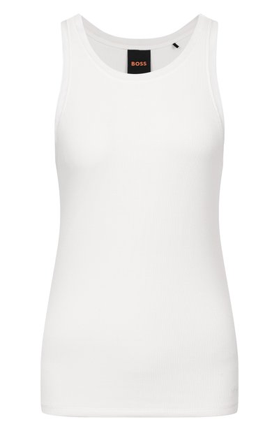 Женский хлопковая майка BOSS ORANGE, арт. 50553479