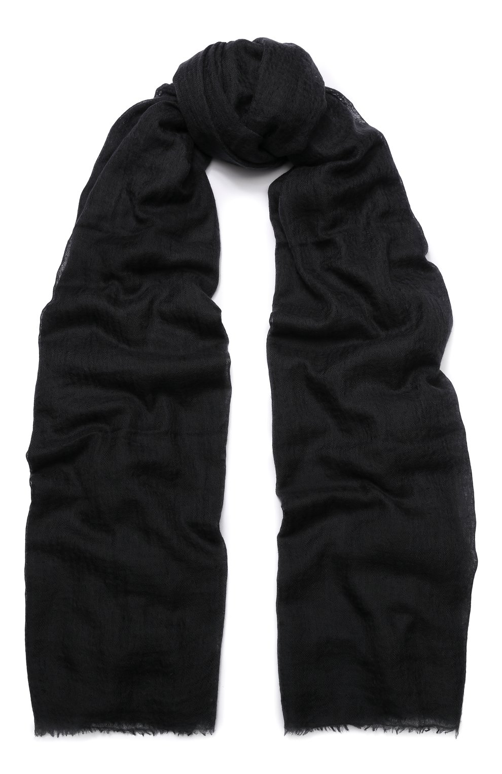 Кашемировый шарф с необработанным краем ALLUDE, арт. 185/70010, фото 1