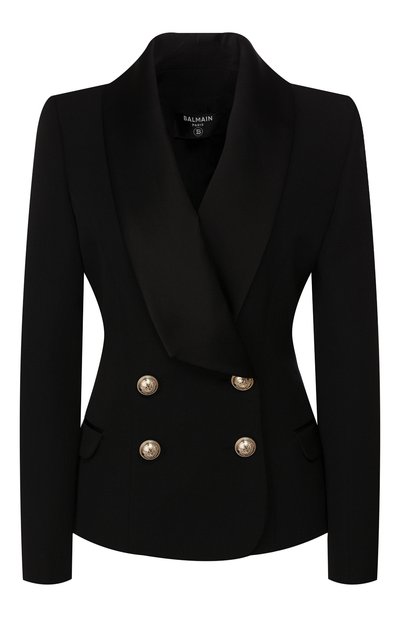 Женский шерстяной жакет BALMAIN, арт. TF17515/167L
