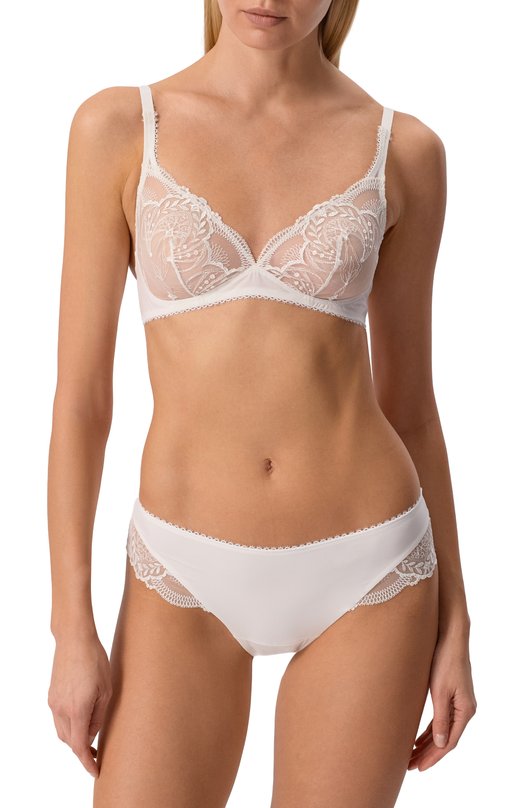 Бюстгальтер с треугольными чашками Maison Lejaby 250242 Белый  250242 Фото 2