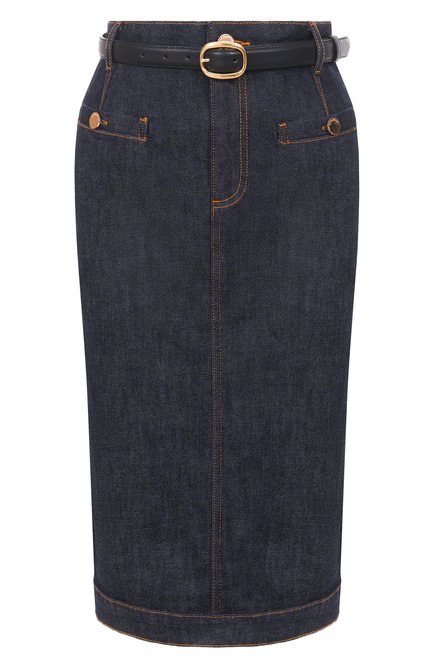 Женская джинсовая юбка SELF-PORTRAIT, арт. PF25808MSKBL