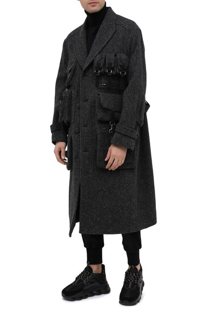 Шерстяное пальто DOLCE & GABBANA, арт. G024KT/FC2E6, фото 2