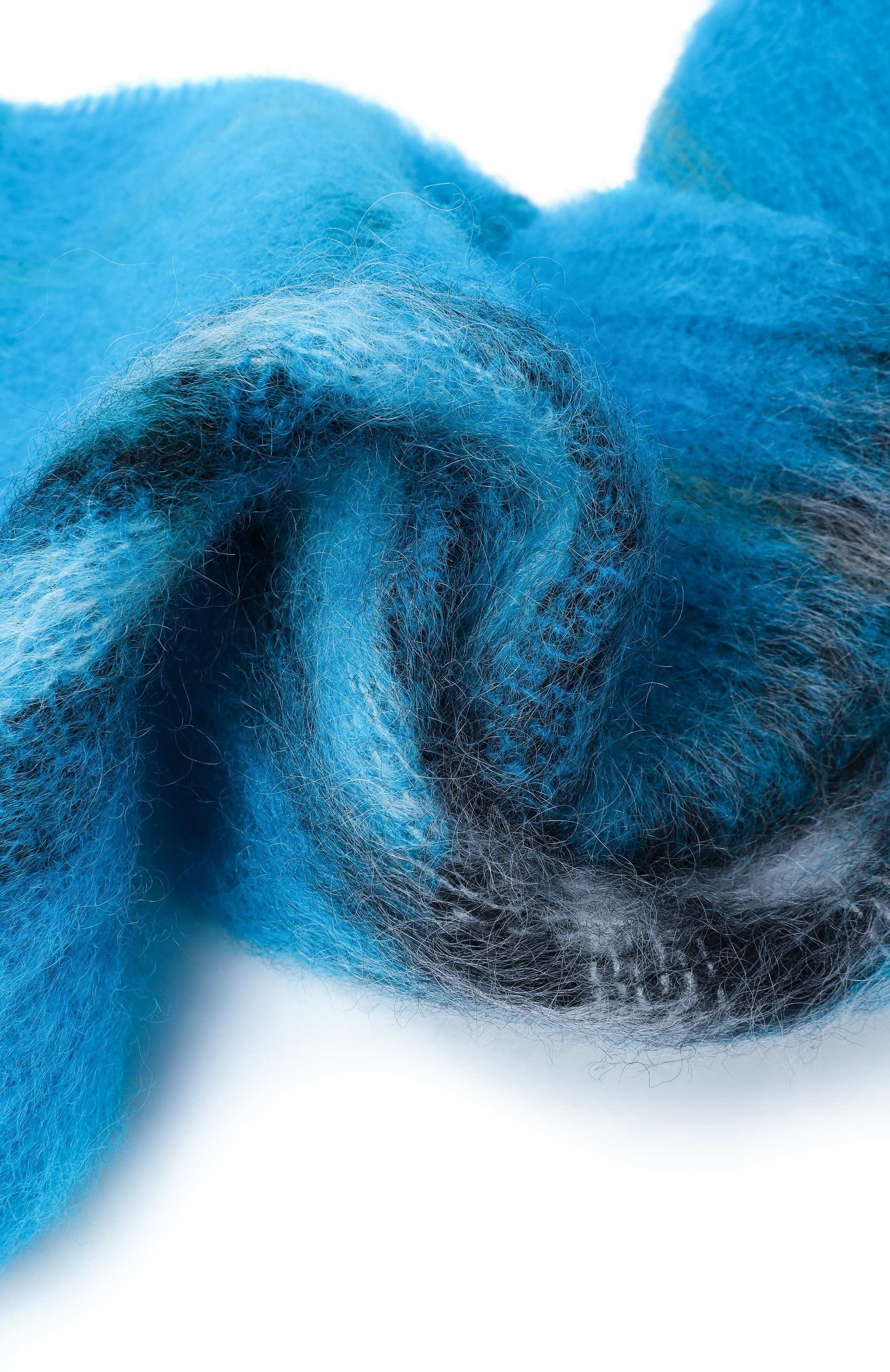 Шерстяной шарф BURBERRY синего цвета по цене 73950 руб., арт. 8112966, фото 3 Шерстяной шарф BURBERRY, арт. 8112966, фото 3