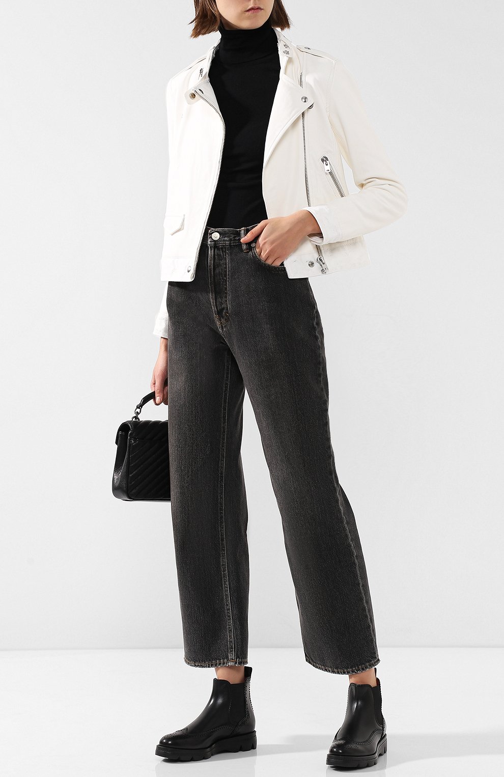 Кожаные челси SANTONI, арт. WTUD57557SM0CILKN01, фото 2