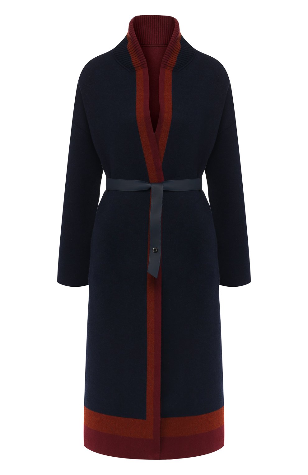 Кашемировое пальто с кожаным поясом LORO PIANA, арт. FAI2585, фото 1