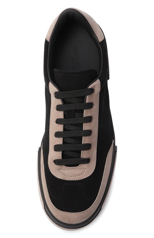 Комбинированные кеды Dolce & Gabbana A20201/AE031 Чёрный  A20201/AE031 Фото 6