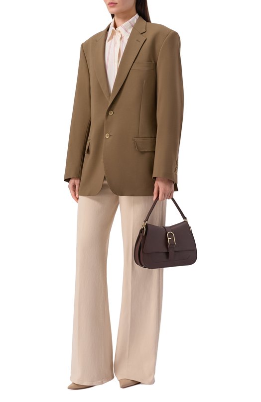 Сумка Furla Flow medium Furla WB00996/BX2045 Коричневый  WB00996/BX2045 Фото 7