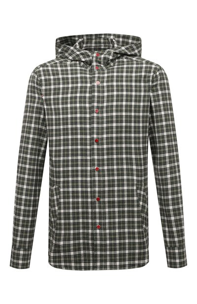 Хлопковая рубашка KITON, арт. UMCMARH0825905, фото 1