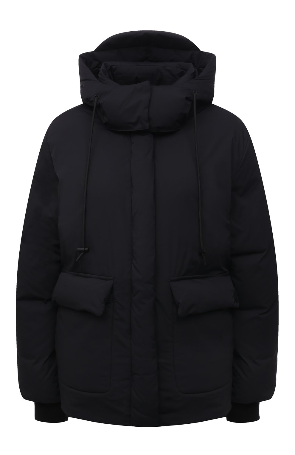 Пуховик KENZO черного цвета по цене 79150 руб., арт. FB620U066563, фото 1 Пуховик KENZO, арт. FB620U066563, фото 1