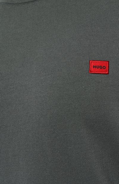 Хлопковый джемпер HUGO, арт. 50475083, фото 5