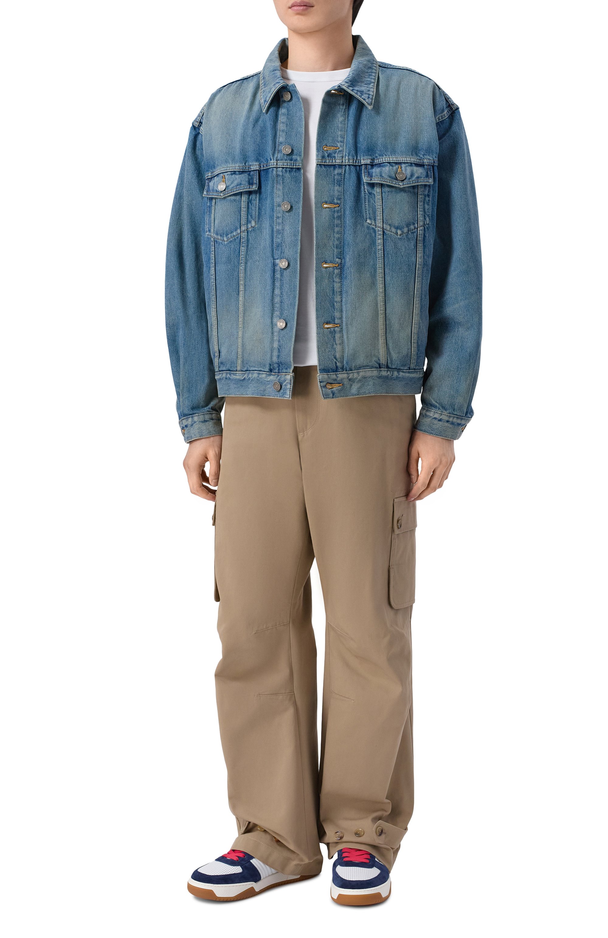 Кожаные кеды sparry VALENTINO, арт. 8Y0S0M78/ZZM, фото 2