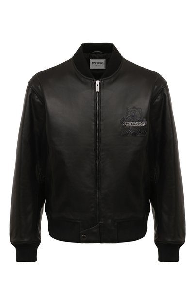 Мужской кожаный бомбер ICEBERG, арт. Z021/6804