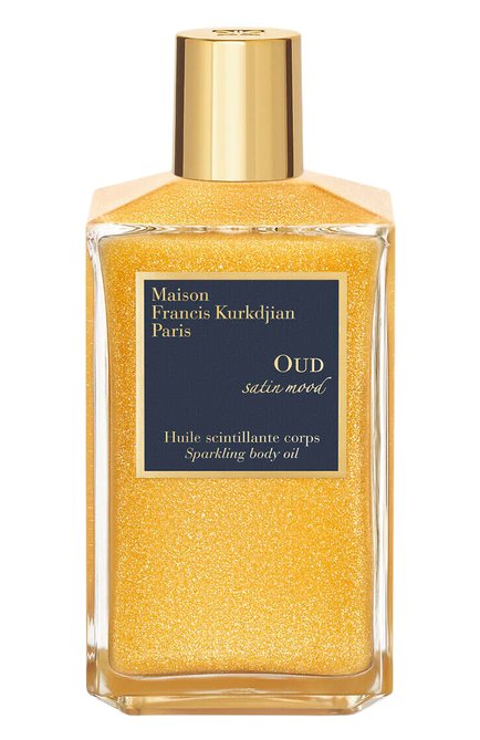 Мерцающее масло для тела oud satin mood (200ml) MAISON FRANCIS KURKDJIAN бесцветного цвета, арт. RA97136 | Фото 1 (Нос: Не проставлено; Региональные ограничения белый список (Axapta Mercury): Не проставлено)