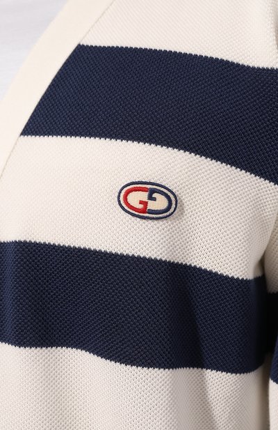 Хлопковый кардиган GUCCI, арт. 626051 XKBE5, фото 5