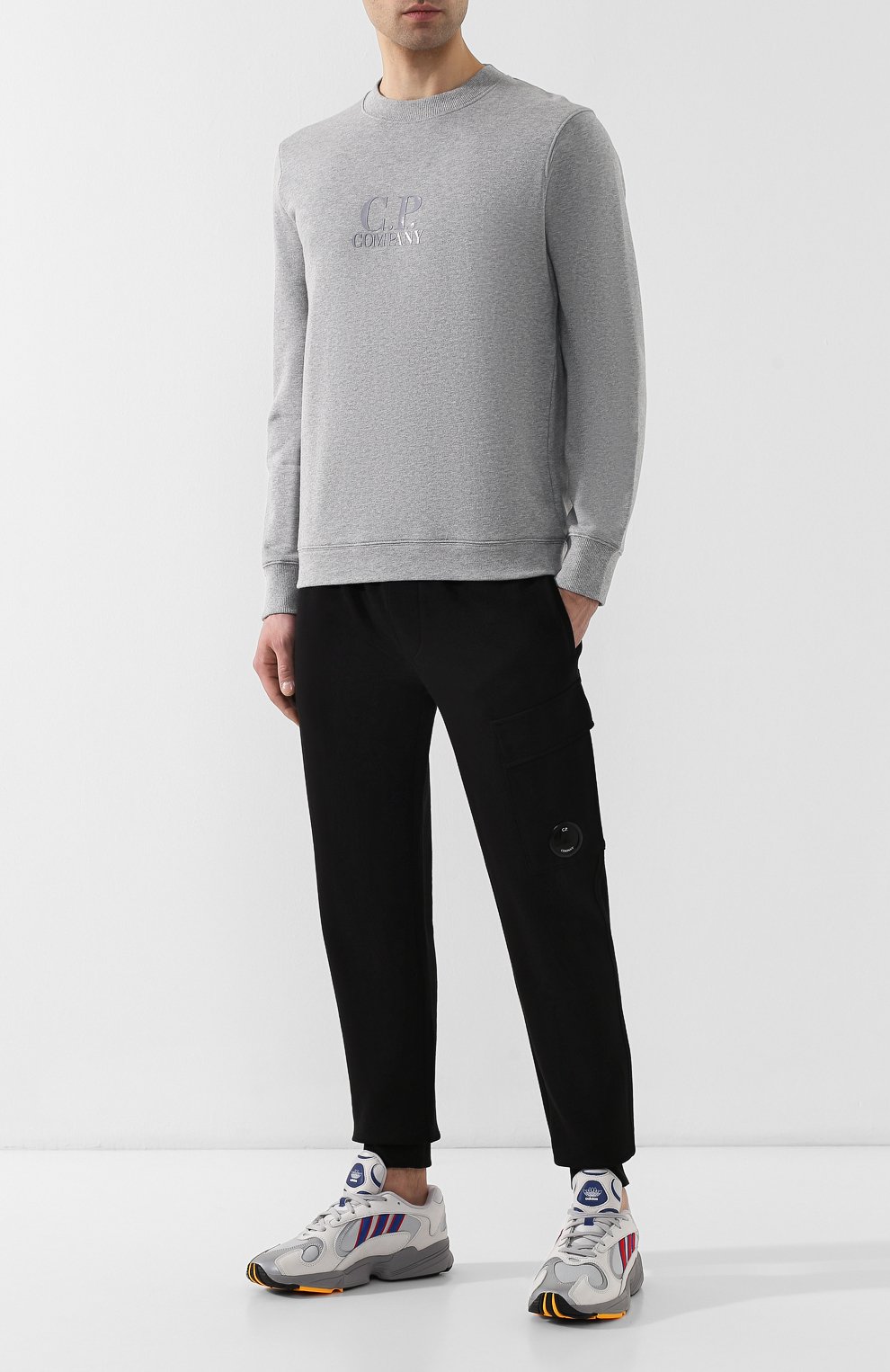 Комбинированные кроссовки yung-1 ADIDAS ORIGINALS, арт. CG7127, фото 2