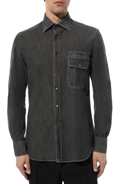Джинсовая рубашка STEFANO RICCI, арт. MC006971/EX2603, фото 3