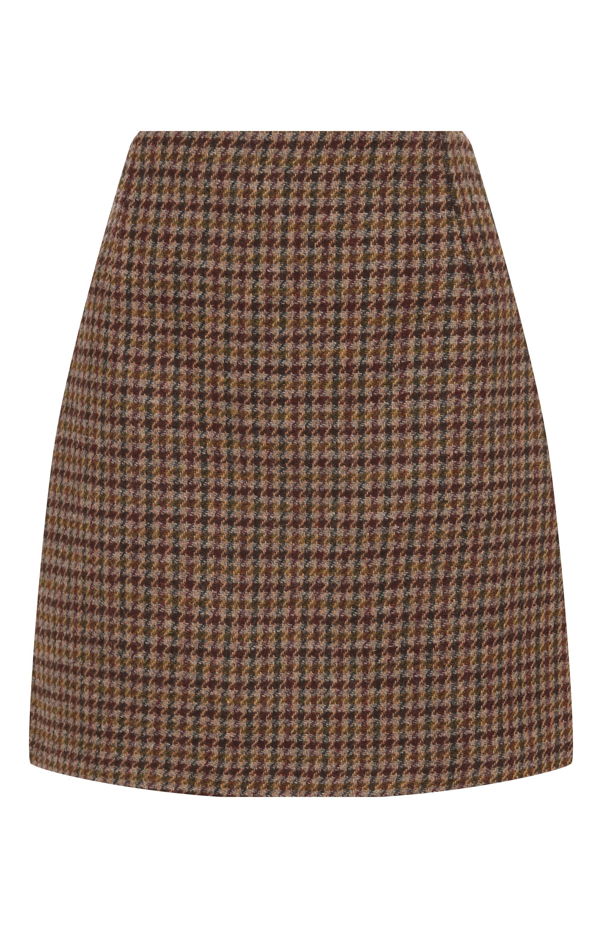 Шерстяная юбка WEEKEND MAX MARA коричневого цвета по цене 24500 руб., арт. VATA, фото 1 Шерстяная юбка WEEKEND MAX MARA, арт. VATA, фото 1