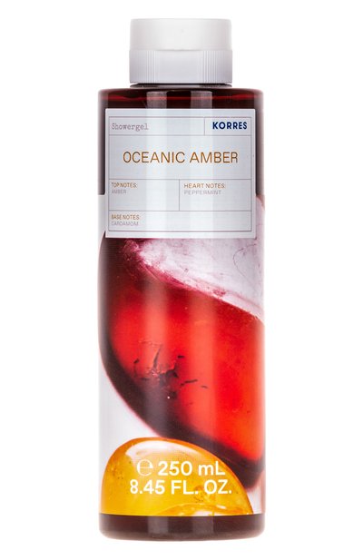 Женского гель для душа "океанический янтарь" (250ml) KORRES, арт. 5203069092350