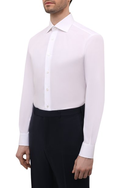 Хлопковая сорочка BRIONI, арт. RCB10L/PZ005, фото 3