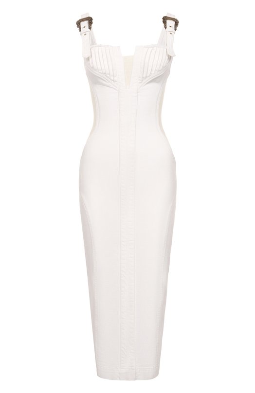 Джинсовое платье Versace Jeans Couture 78HA0951/EW015TC2 Белый 78HA0951/EW015TC2
