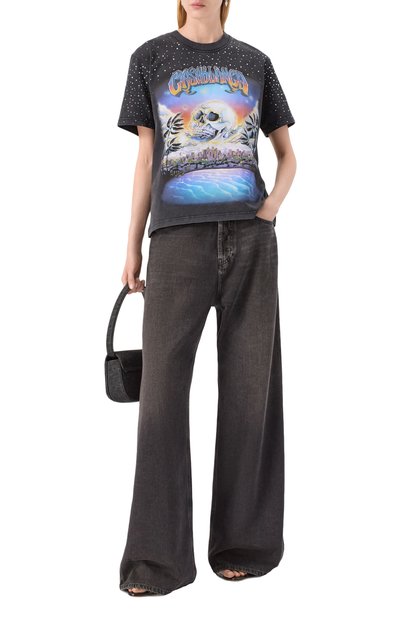 Хлопковая футболка CASABLANCA, арт. WS25-JTS-046-01, фото 2