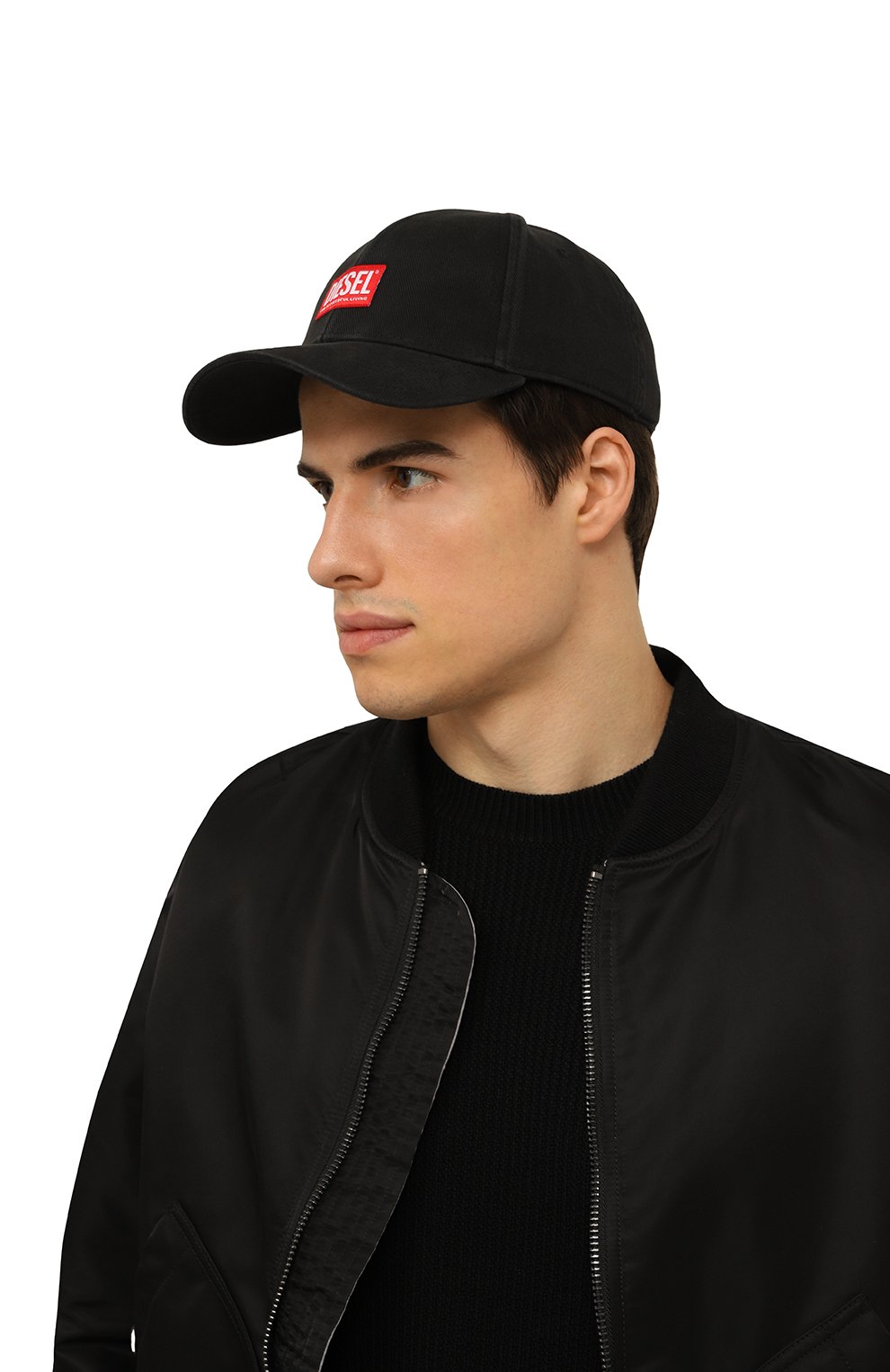 Хлопковая бейсболка DIESEL, арт. A11360/0BLAA, фото 2