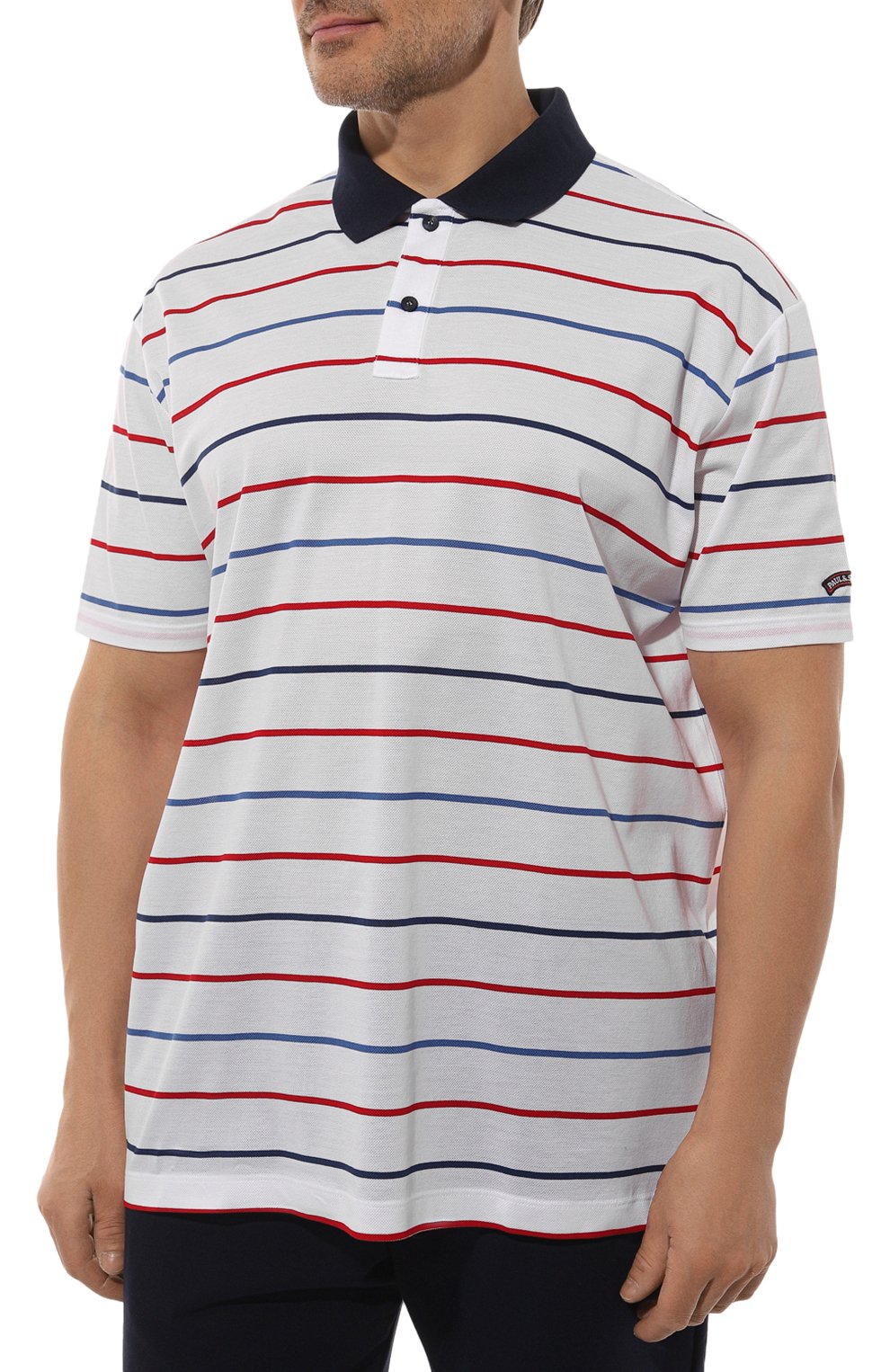 Хлопковое поло PAUL&SHARK, арт. 24411292, фото 3