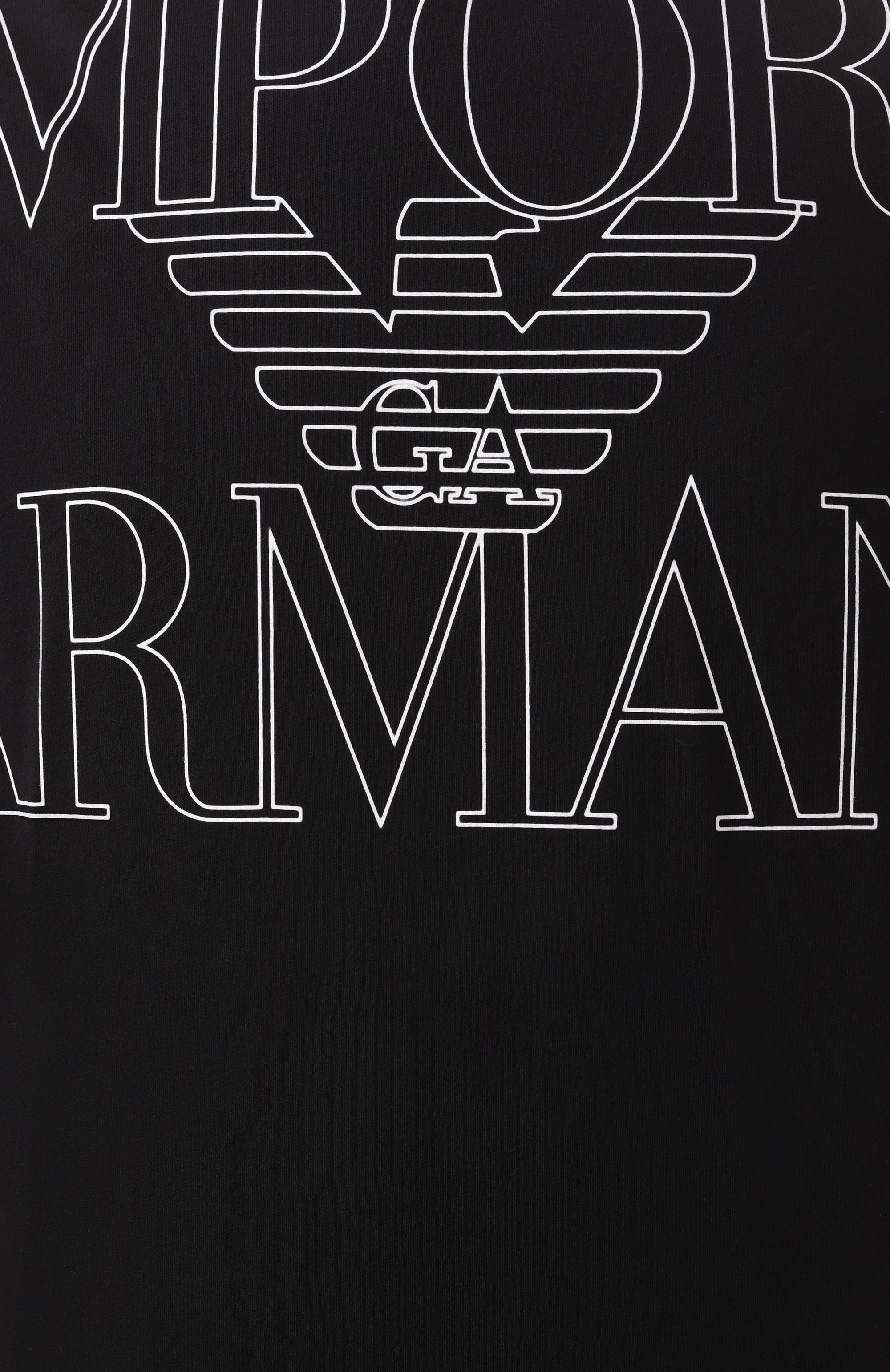 Хлопковая футболка EMPORIO ARMANI, арт. EM000574/AF12326, фото 6