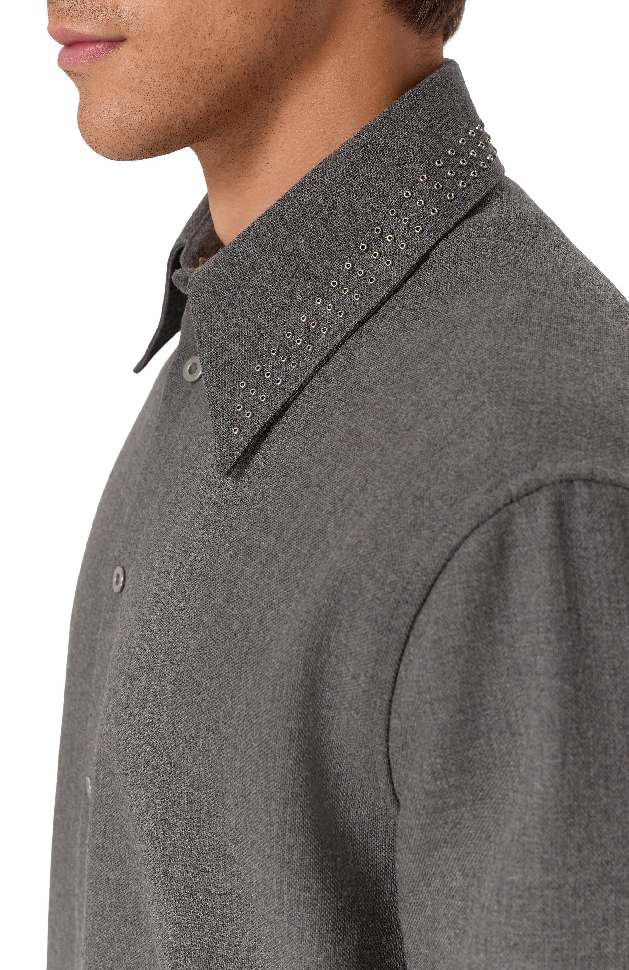 Шерстяная рубашка JIL SANDER, арт. J22DL0318-J41557, фото 5