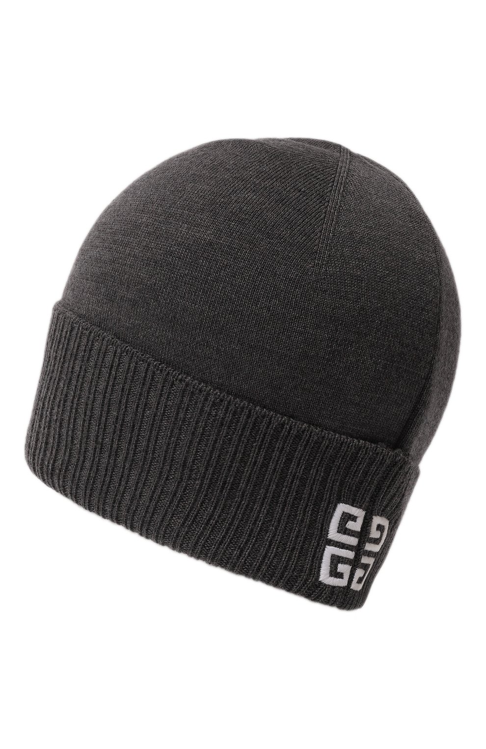 Шерстяная шапка GIVENCHY темно-серого цвета по цене 34950 руб., арт. GWCAPP/U2476, фото 3 Шерстяная шапка GIVENCHY, арт. GWCAPP/U2476, фото 3