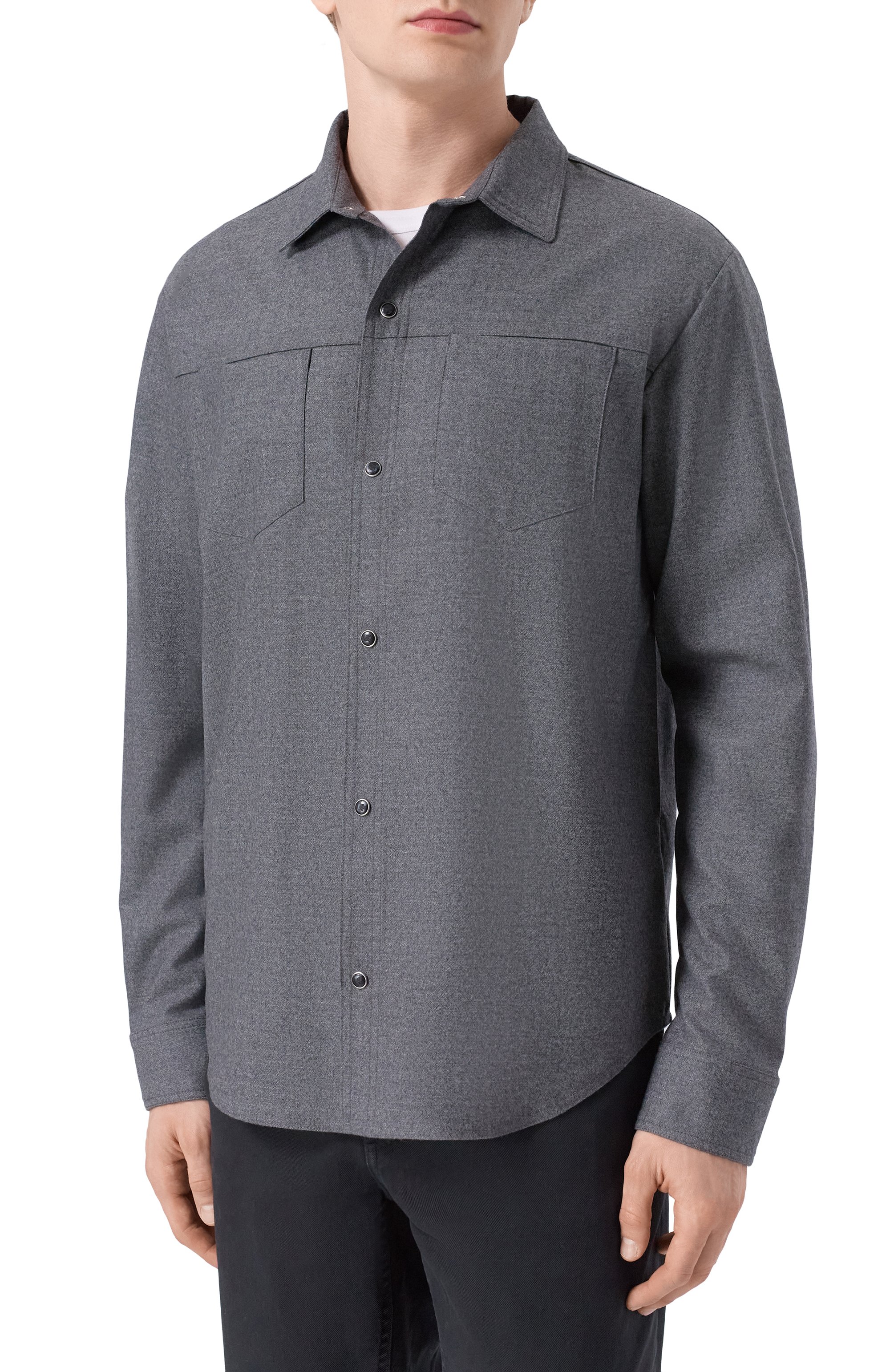 Кашемировая рубашка MARCO PESCAROLO, арт. ZEUS/5243, фото 3