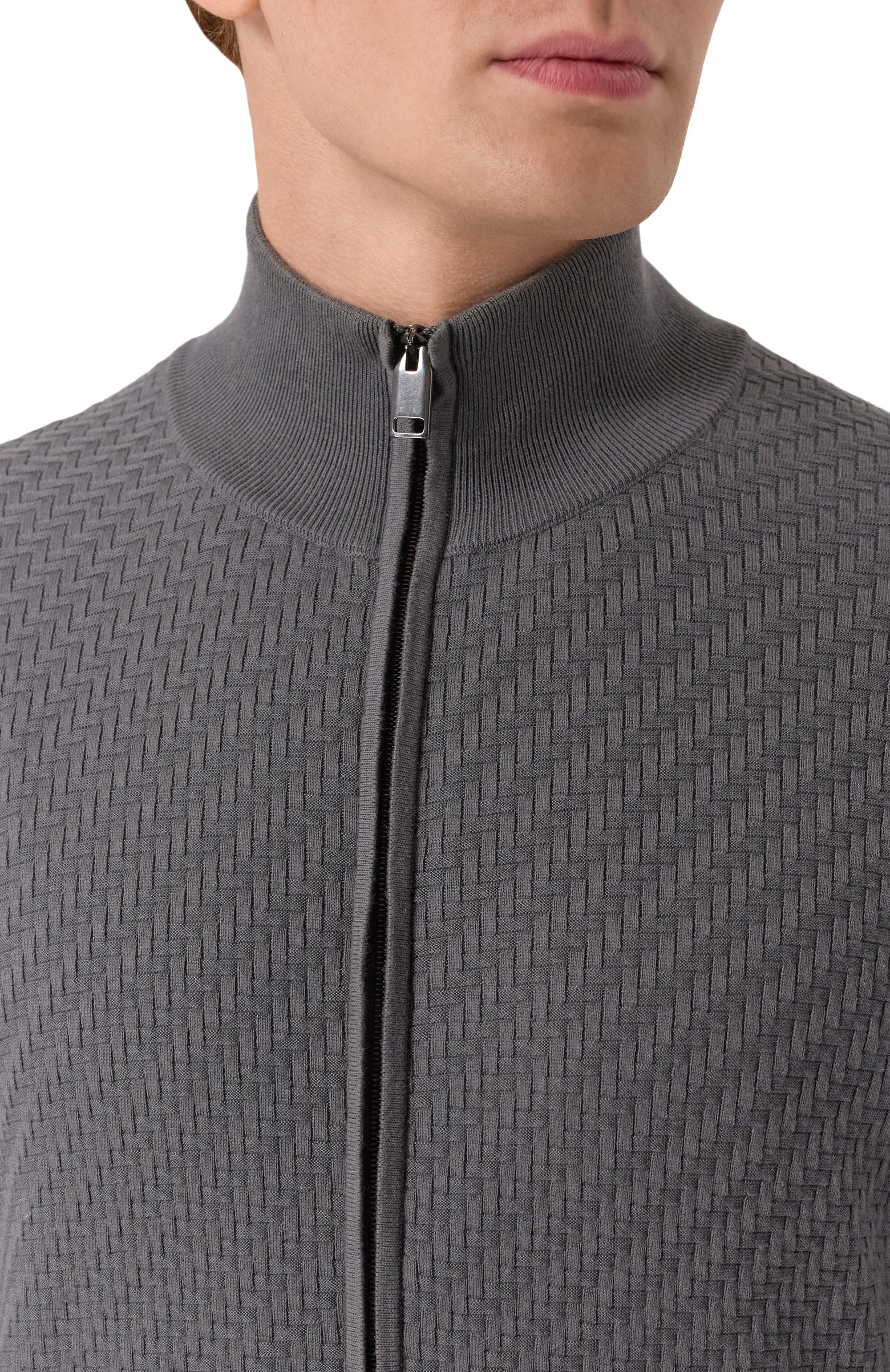 Кардиган из хлопка и шелка BRIONI, арт. UMT20L/PAK22, фото 5