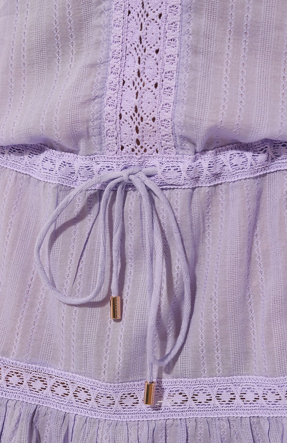 Хлопковое платье MELISSA ODABASH сиреневого цвета по цене 30100 руб., арт. KELLY SS, фото 5 Хлопковое платье MELISSA ODABASH, арт. KELLY SS, фото 5