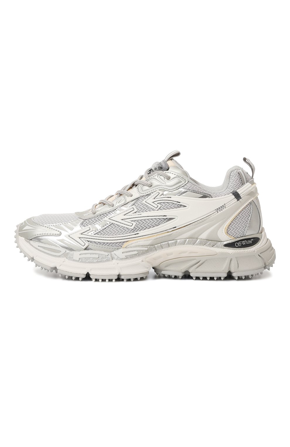 Комбинированные кроссовки be right back OFF-WHITE, арт. 0MIA295C99FAB0010972, фото 4