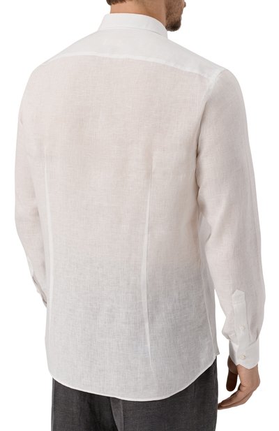 Льняная рубашка ZILLI, арт. LINAS1M080013123U, фото 4