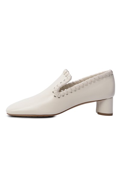 Кожаные туфли sabato BOTTEGA VENETA белого цвета по цене 152000 руб., арт. 868212/V3H90, фото 4 Кожаные туфли sabato BOTTEGA VENETA, арт. 868212/V3H90, фото 4