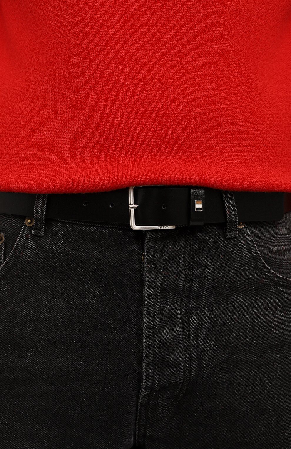 Кожаный ремень BOSS, арт. 50486839, фото 2