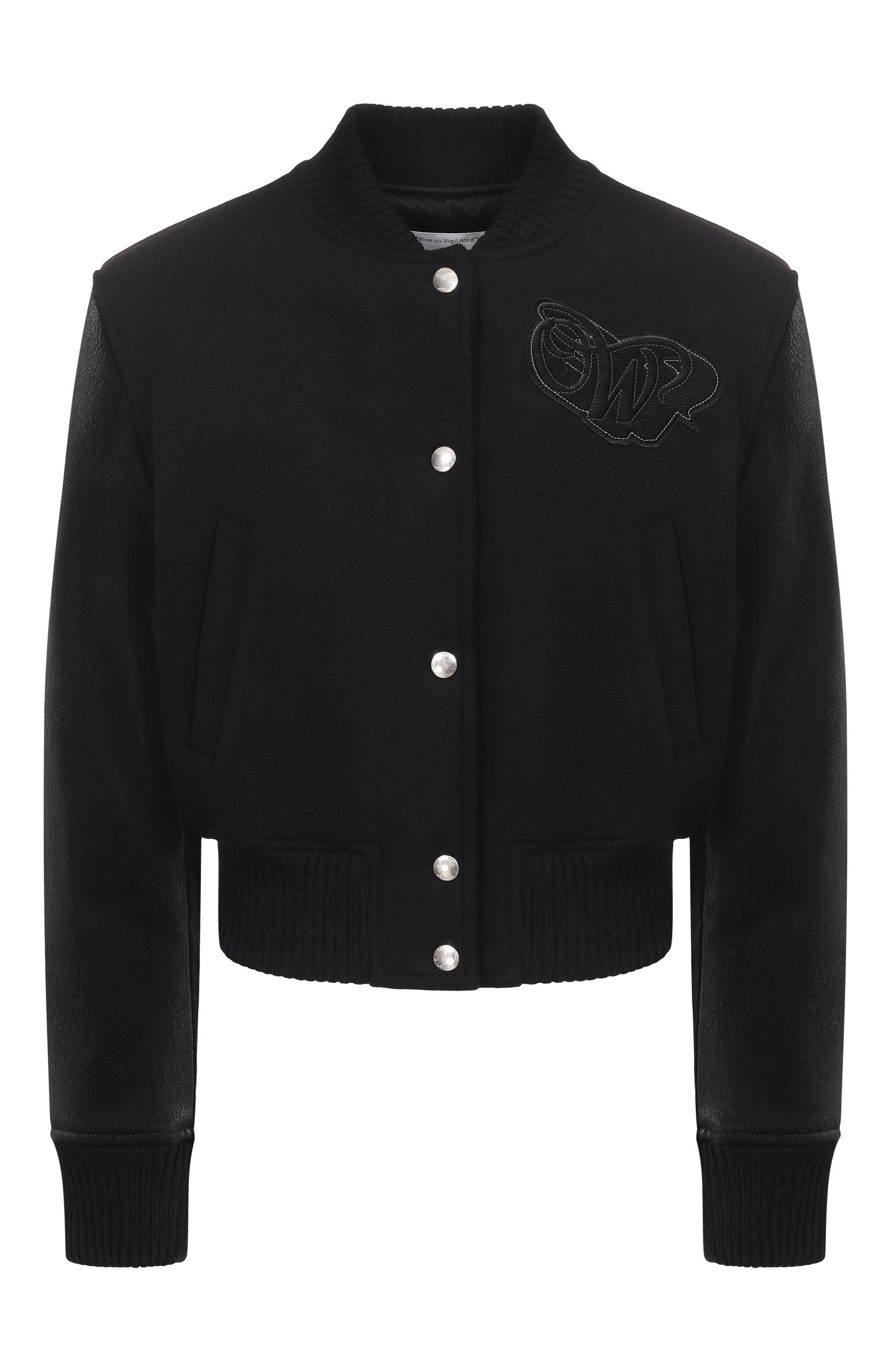 Шерстяной бомбер OFF-WHITE, арт. 2FG00403T, фото 1