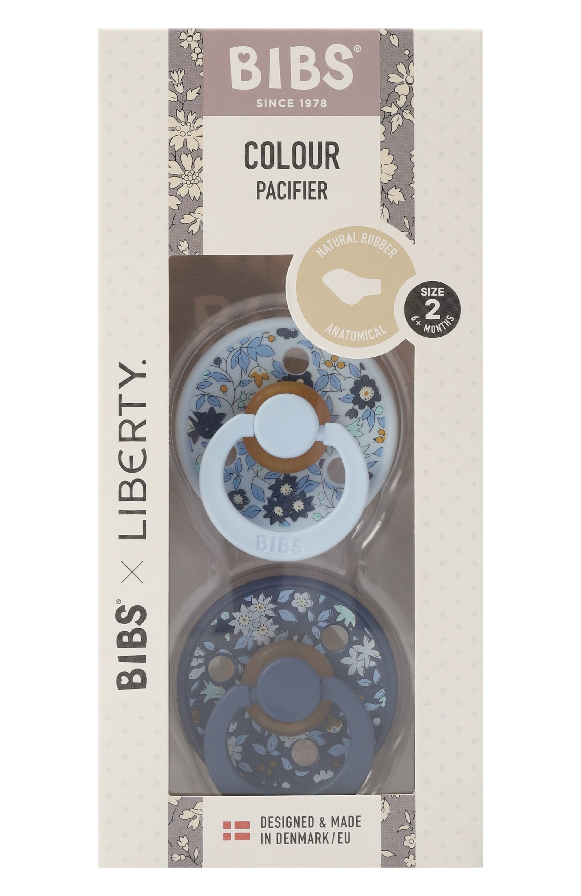 Набор из двух пустышек bibs x liberty BIBS, арт. 221112102, фото 1