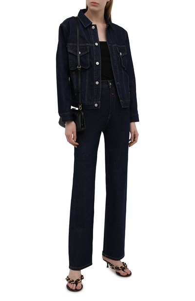 Джинсовая куртка HERON PRESTON FOR CALVIN KLEIN темно-синего цвета по цене 27750 руб., арт. K20K203541, фото 2 Джинсовая куртка HERON PRESTON FOR CALVIN KLEIN, арт. K20K203541, фото 2