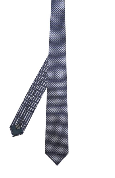 Шелковый галстук с узором LANVIN, арт. 2278/TIE, фото 2