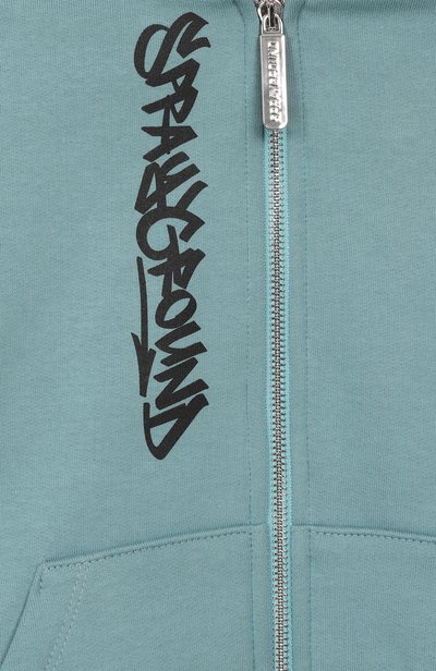 Хлопковая толстовка SPRAYGROUND, арт. SPY1499GSM0KE/SPRAYGR0UND TAG FULL-ZIP PERFECT H00, фото 3