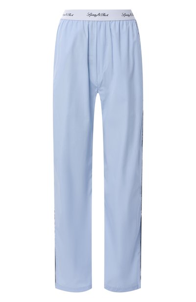 Женские хлопковые брюки SPORTY AND RICH, арт. PA010516313BL50