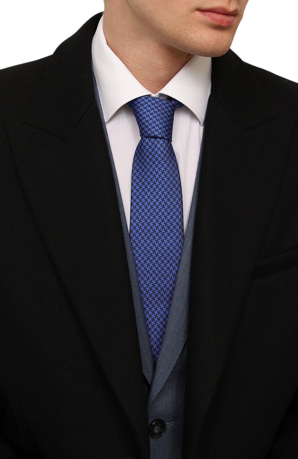 Шелковый галстук KITON, арт. UCRVKPC07H56, фото 2