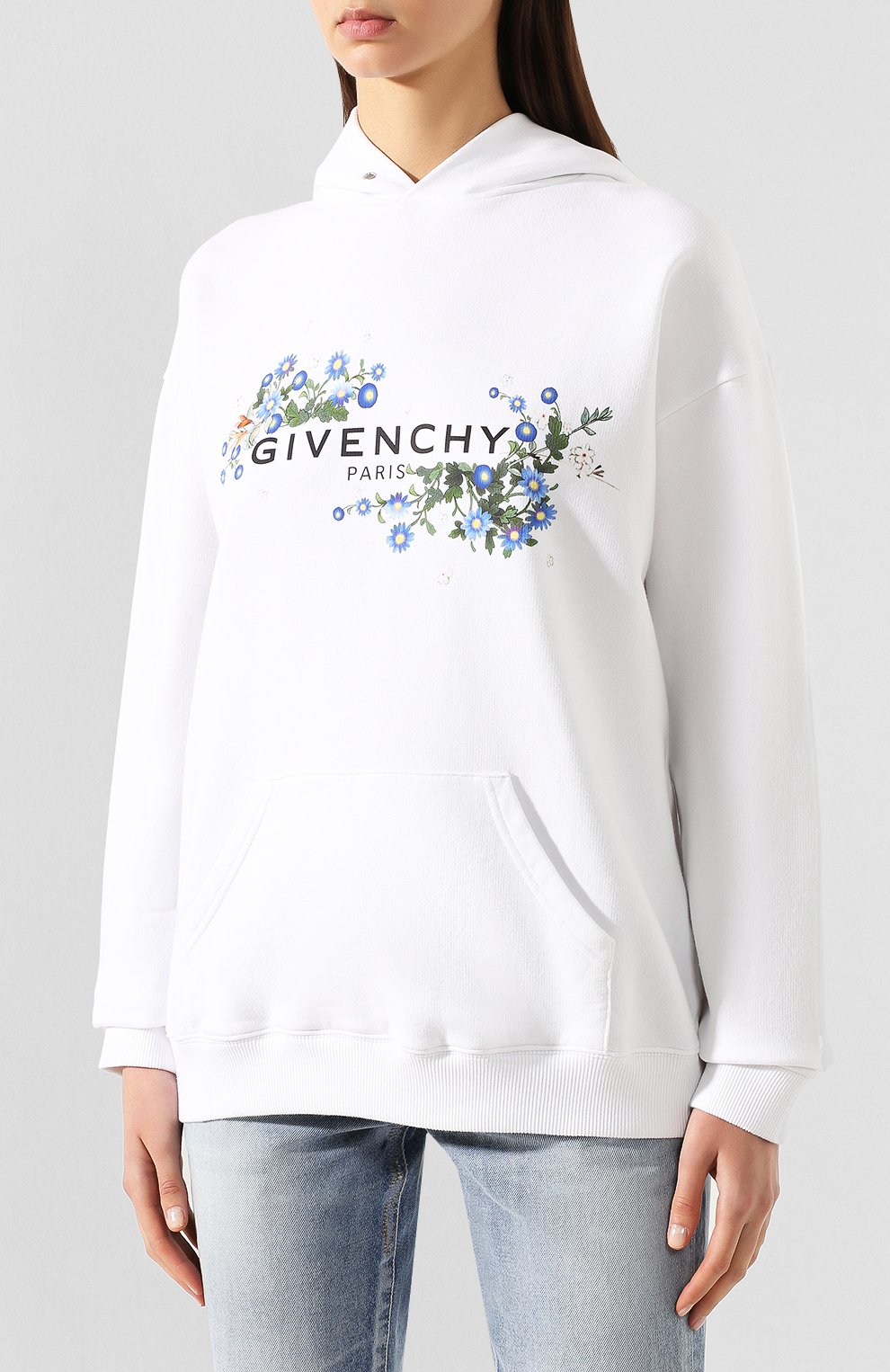 Хлопковое худи GIVENCHY, арт. BW70643Z39, фото 3