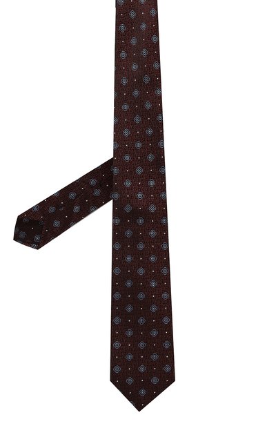 Шелковый галстук KITON, арт. UCRVKPC08H01, фото 3