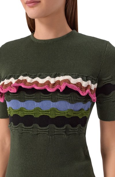 Хлопковый пуловер MARNI, арт. GCMD0640Q0/UFCC21, фото 5