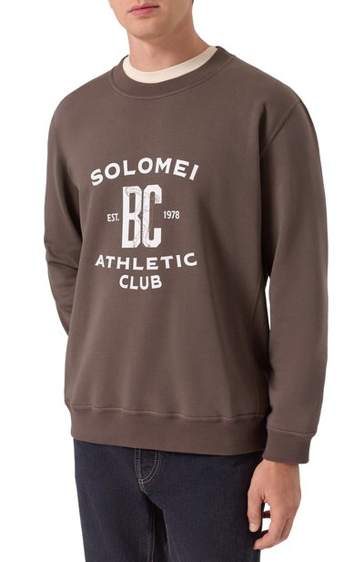 Хлопковый свитшот BRUNELLO CUCINELLI, арт. MW8633380G, фото 3