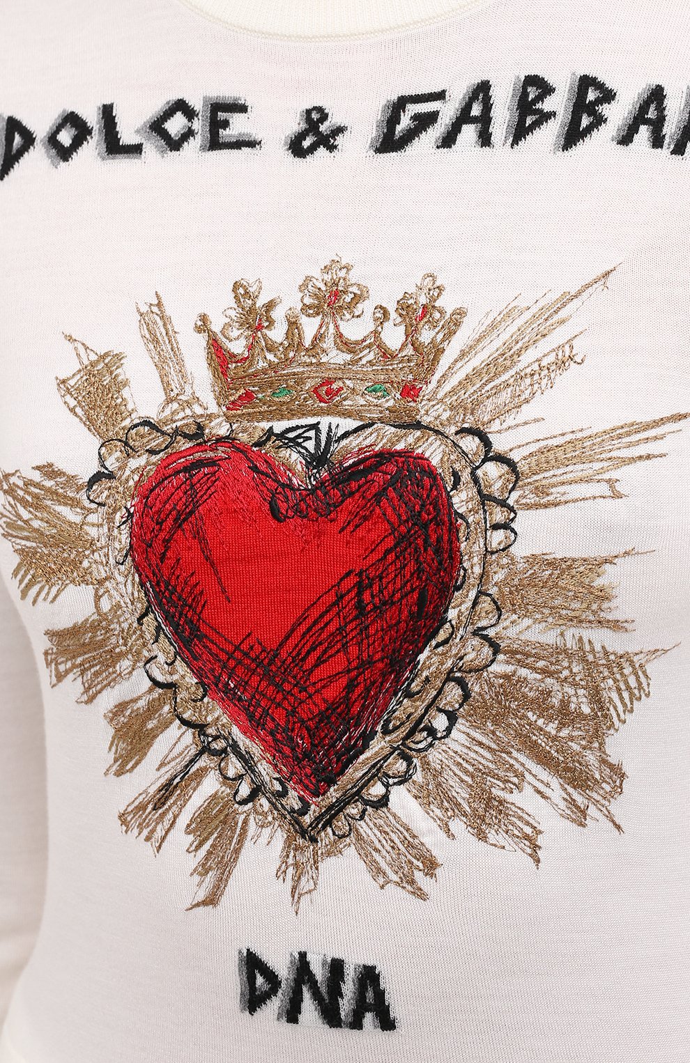 Пуловер из шерсти и кашемира DOLCE & GABBANA, арт. FX205Z/JAW4R, фото 5